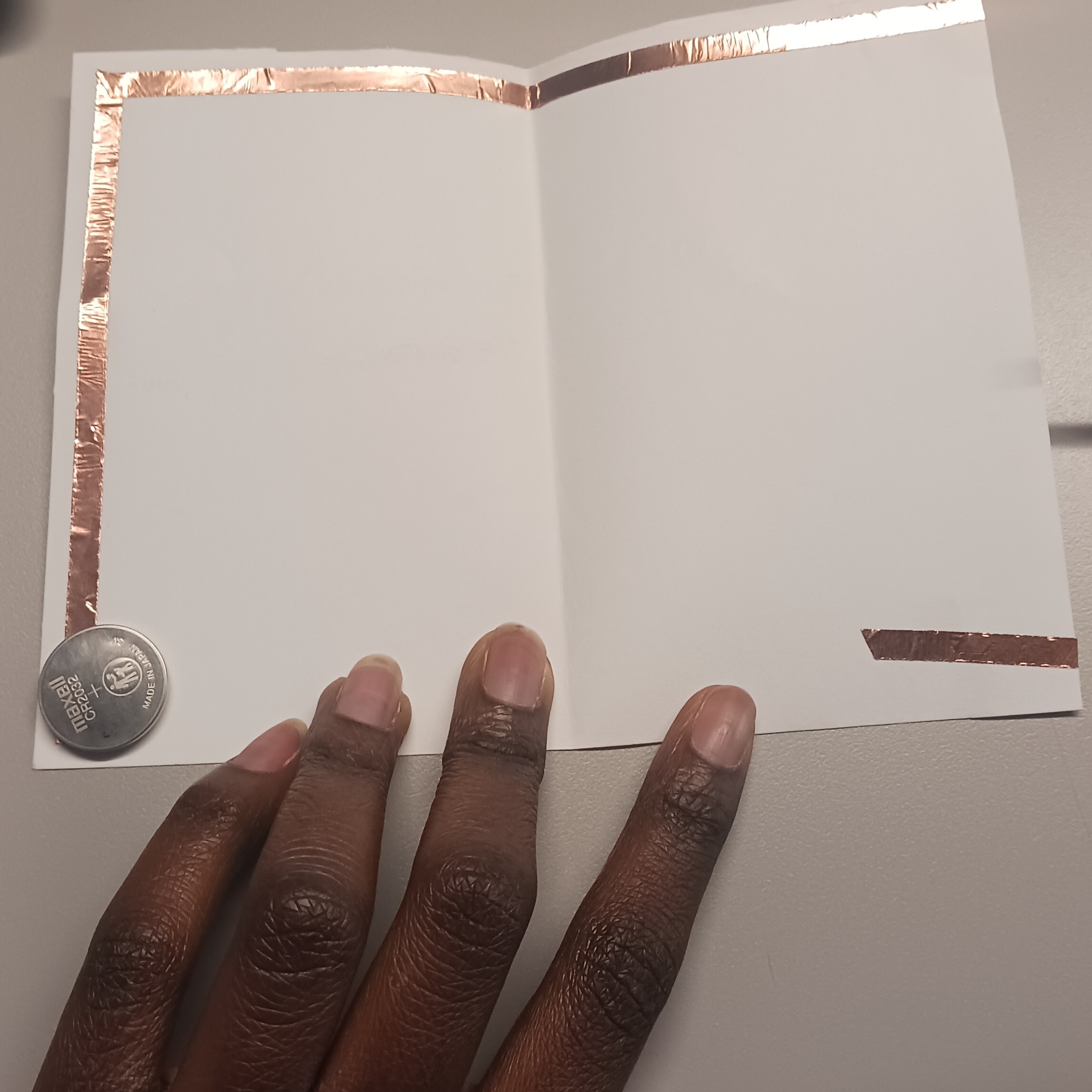 Test for page flipping interactive circuit