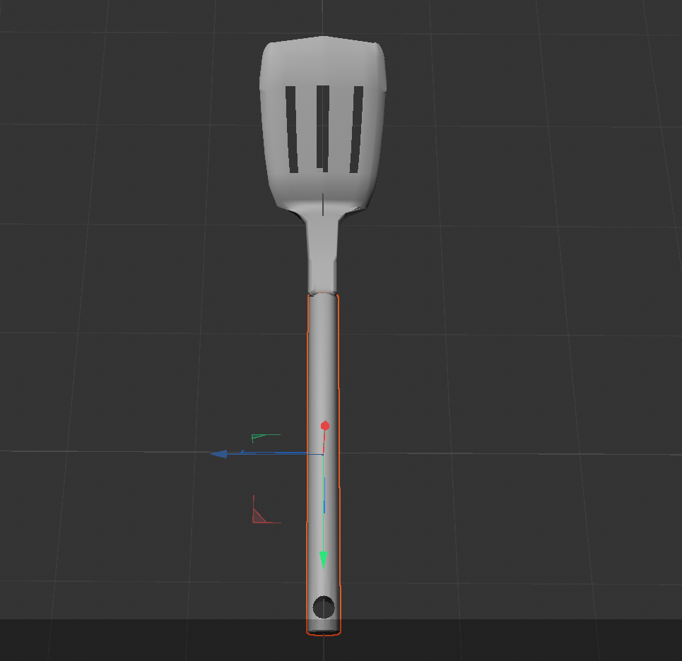 Process work: First experiment with modelling spatula