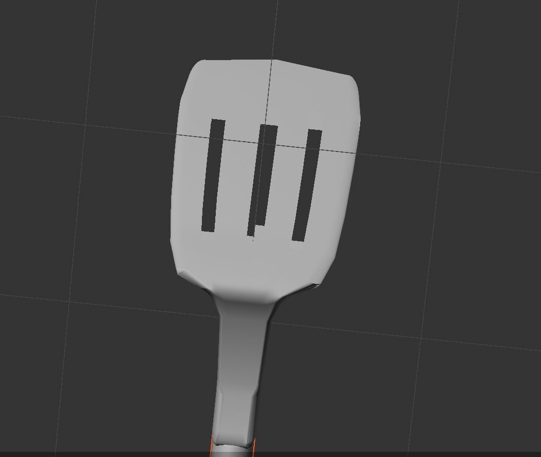Process work: First experiment with modelling spatula