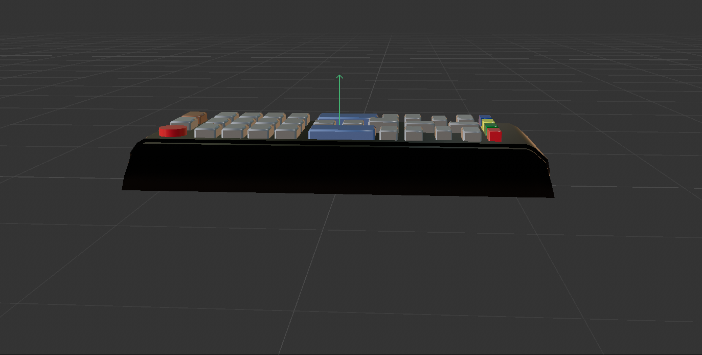 Other side view of remote control model